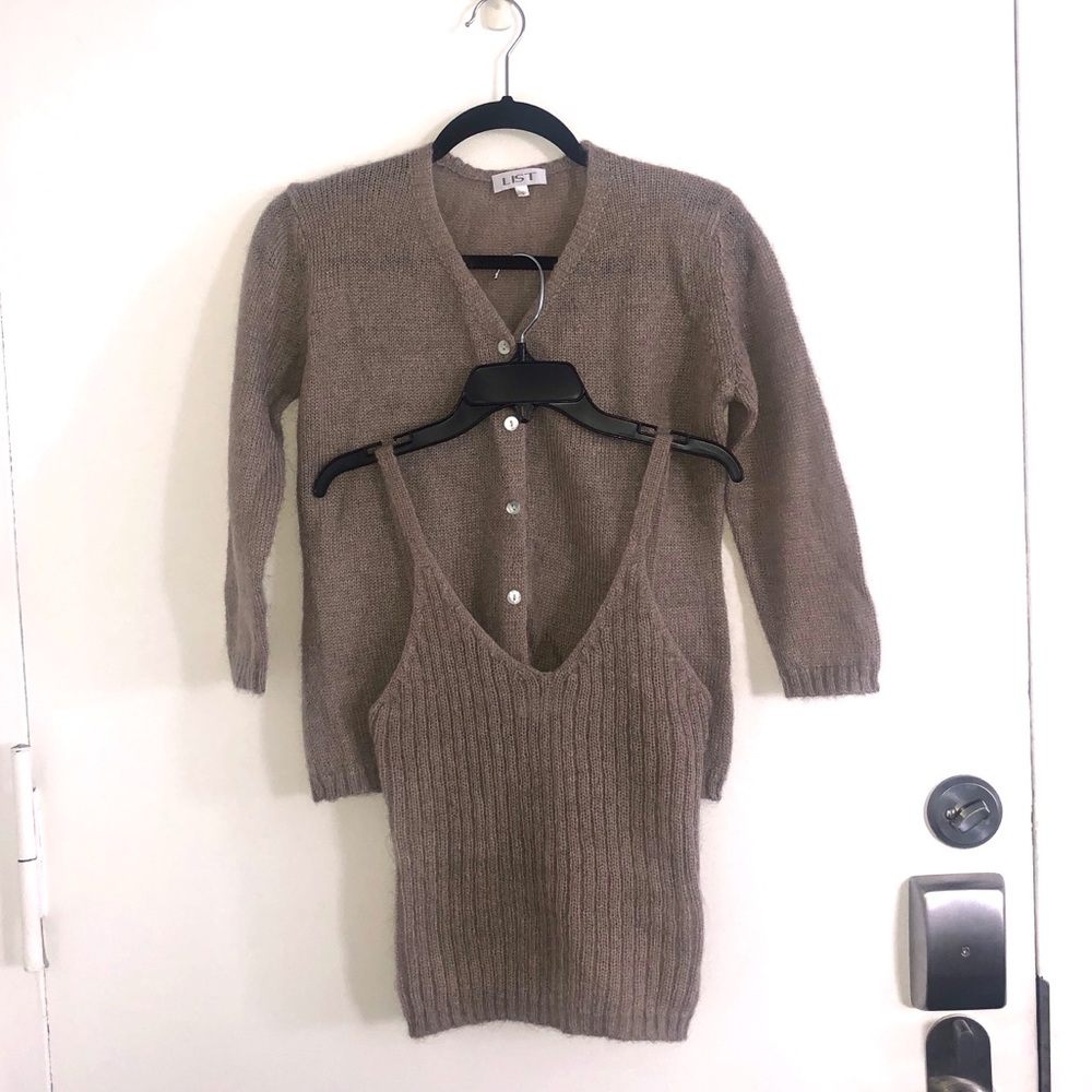 Cami top and Sweater Set from Ireland